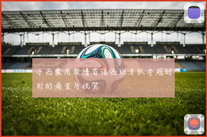 小西蒙尼深情寄语西班牙队夺冠时刻的痛苦与祝贺